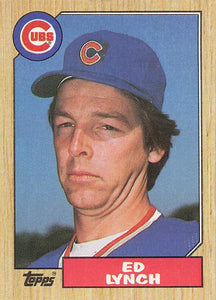 1987 Topps Baseball Ed Lynch #697
