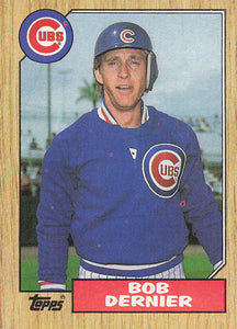 1987 Topps Baseball Bob Dernier #715