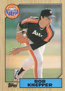 1987 Topps Baseball Bob Knepper #722