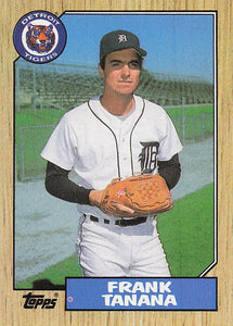 1987 Topps Baseball Frank Tanana #726