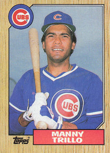 1987 Topps Baseball Manny Trillo #732