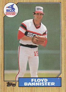 1987 Topps Baseball Floyd Bannister #737