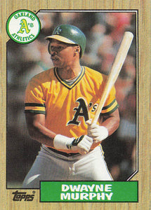 1987 Topps Baseball Dwayne Murphy #743
