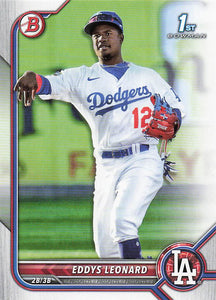 2022 Bowman Baseball Prospects Eddys Leonard #BP-57