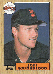 1987 Topps Baseball Joel Youngblood #759