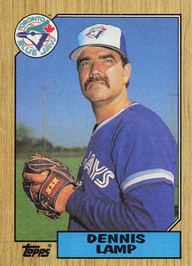 1987 Topps Baseball Dennis Lamp #768