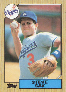 1987 Topps Baseball Steve Sax #769