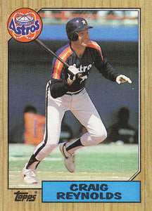 1987 Topps Baseball Craig Reynolds #779