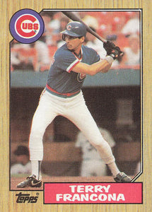 1987 Topps Baseball Terry Francona #785