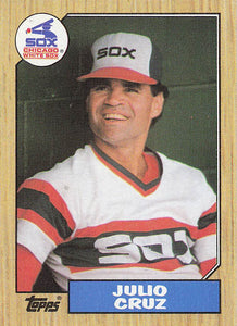 1987 Topps Baseball Julio Cruz #790