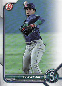 2022 Bowman Baseball Prospects Noelvi Marte #BP-63