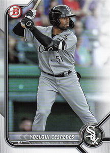 2022 Bowman Baseball Prospects Yoelqui Cespedes #BP-87