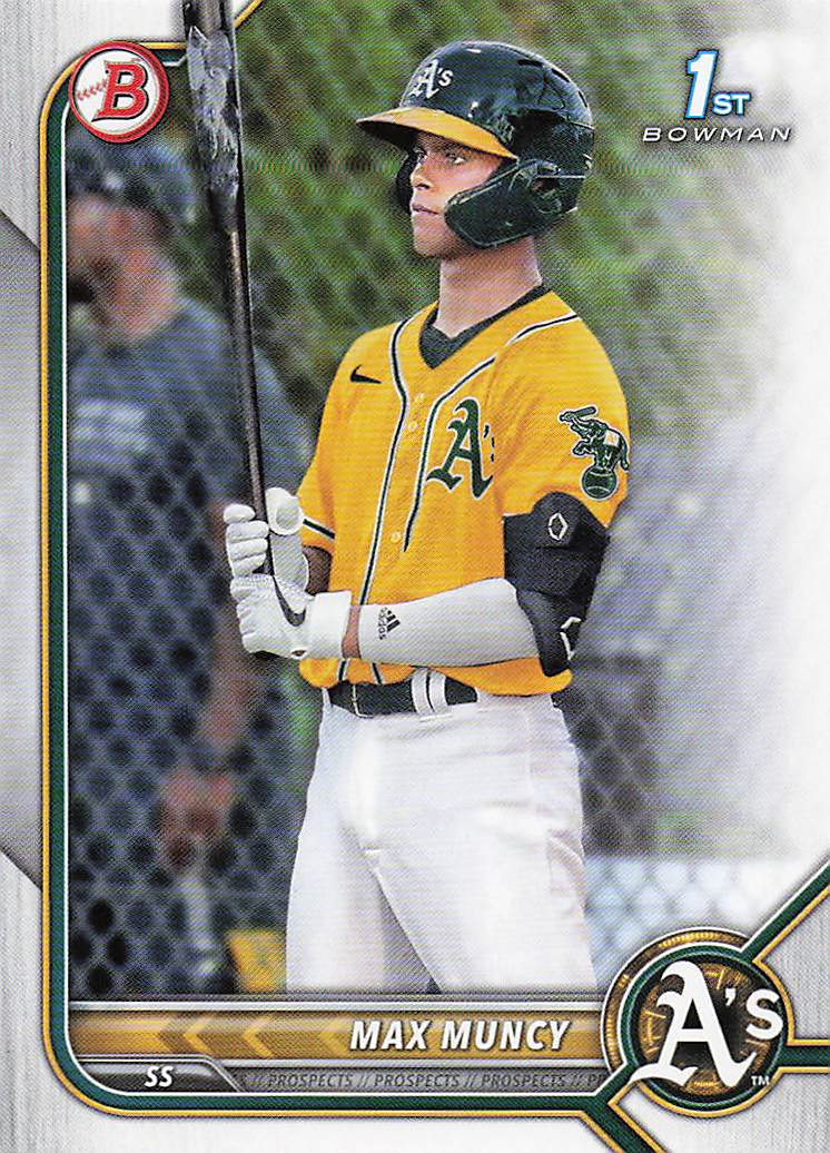 2022 Bowman Baseball Prospects Max Muncy #BP-89