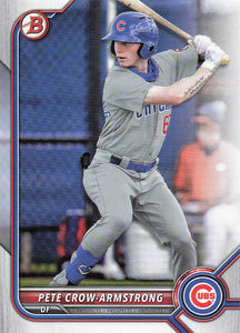 2022 Bowman Baseball Prospects Pete Crow-Armstrong #BP-102