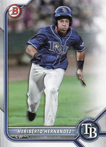 2022 Bowman Baseball Prospects Heriberto Hernandez #BP-143