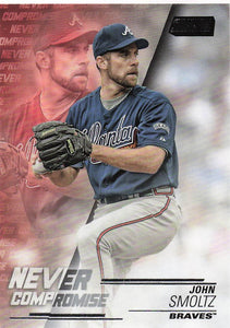 2018 Topps Stadium Club Never Compromise John Smoltz #NC-JS