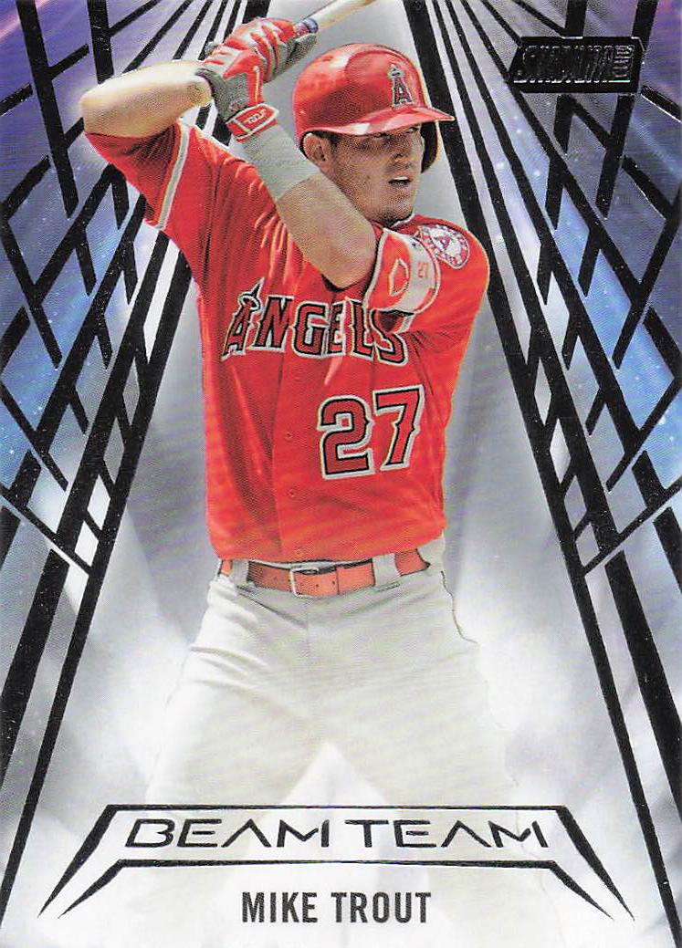 2018 Topps Stadium Club Beam Team Mike Trout #BT-MT