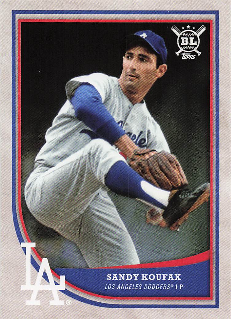 2018 Topps Big League Sandy Koufax #350