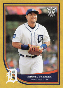 2018 Topps Big League Gold Miguel Cabrera #238
