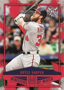 2018 Topps Big League Ministers of Mash Bryce Harper #MI-6