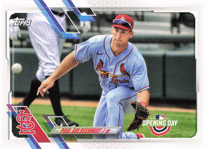 2021 Topps Opening Day Paul Goldschmidt #136