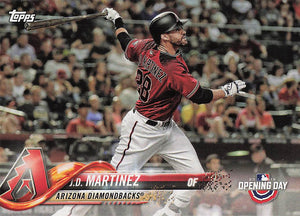 2018 Topps Opening Day J.D. Martinez #10