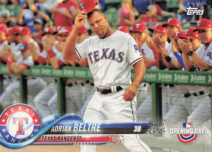 2018 Topps Opening Day Adrian Beltre #102