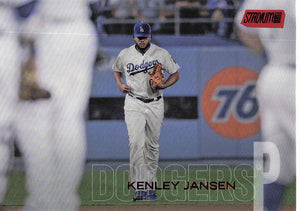 2018 Topps Stadium Club Red Foil Kenley Jansen #174