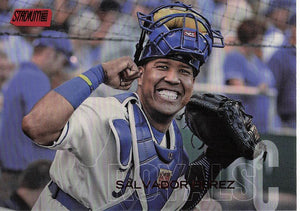 2018 Topps Stadium Club Red Foil Salvador Perez #272