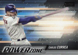 2018 Topps Stadium Club Power Zone Carlos Correa #PZ-CC