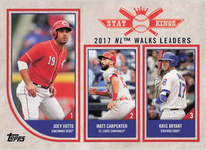 2018 Topps Big League Joey Votto - Matt Carpenter - Kris Bryant #311