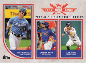 2018 Topps Big League Whit Merrifield - Cameron Maybin - Jose Altuve #314