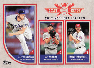 2018 Topps Big League Clayton Kershaw - May Scherzer - Stephen Strasburg #319