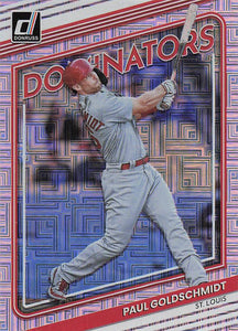 2022 Panini Donruss Dominators Vector Paul Goldschmidt #D-9