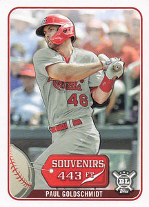 2021 Topps Big League Souvenirs Paul Goldschmidt #SO-25