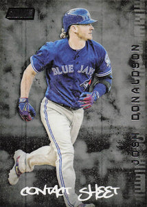 2017 Topps Stadium Club Contact Sheet Josh Donaldson #CS-JD