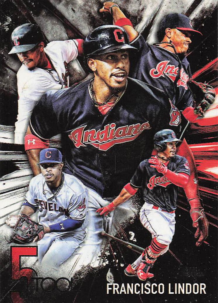 2017 Topps 5 Tool Francisco Lindor #5T-8