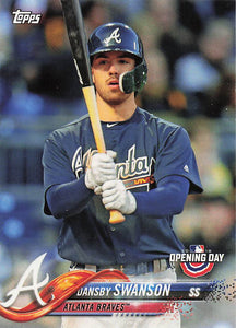 2018 Topps Opening Day Dansby Swanson #14