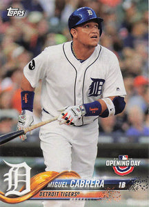 2018 Topps Opening Day Miguel Cabrera #46