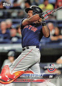 2018 Topps Opening Day Hanley Ramirez #147