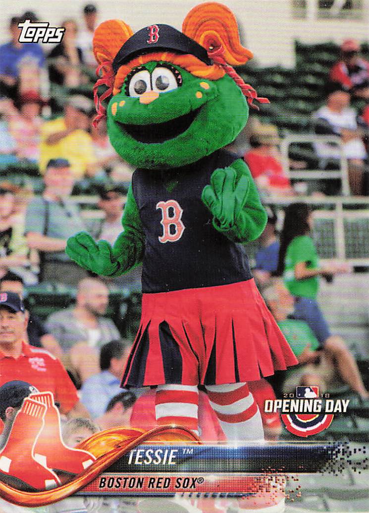 2018 Topps Opening Day Mascots Tessie  #M-3