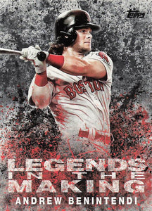 2018 Topps Opening Day Legends in the making Andrew Benintendi #LTM-AB