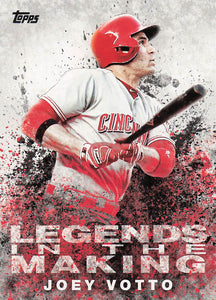 2018 Topps Opening Day Legends in the making Joey Votto #LTM-JV