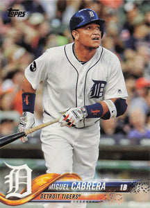2018 Topps Baseball Miguel Cabrera #90