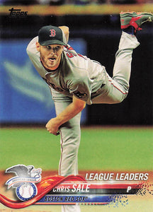 2018 Topps Baseball Chris Sale #129