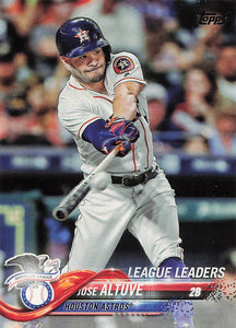 2018 Topps Baseball Jose Altuve #294