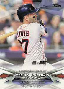 2018 Topps MLB Awards Jose Altuve #MLBA-1