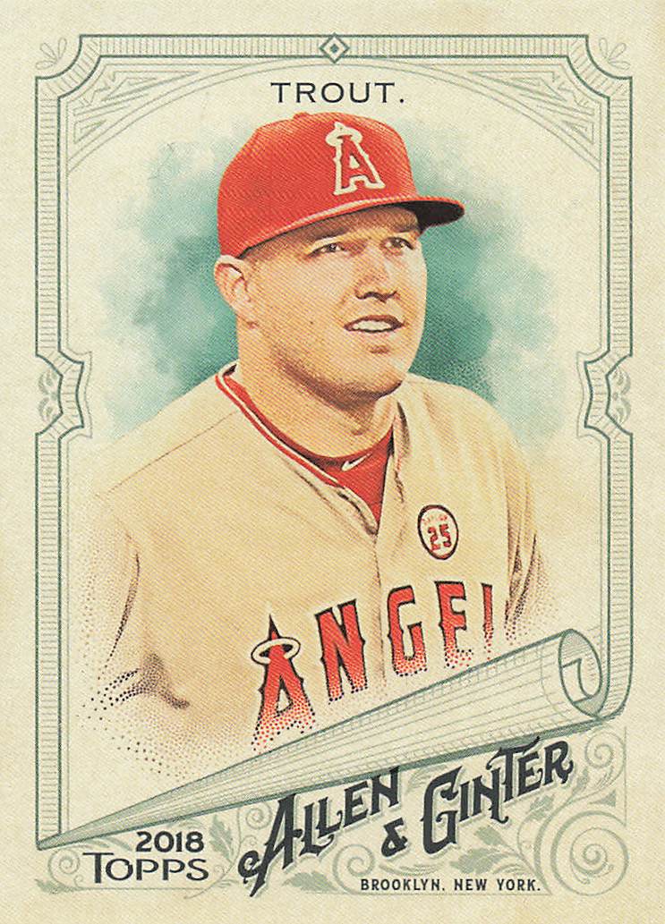 2018 Topps Allen & Ginter Mike Trout #1
