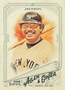 2018 Topps Allen & Ginter Reggie Jackson #264