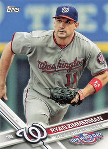 2017 Topps Opening Day Ryan Zimmermann #21